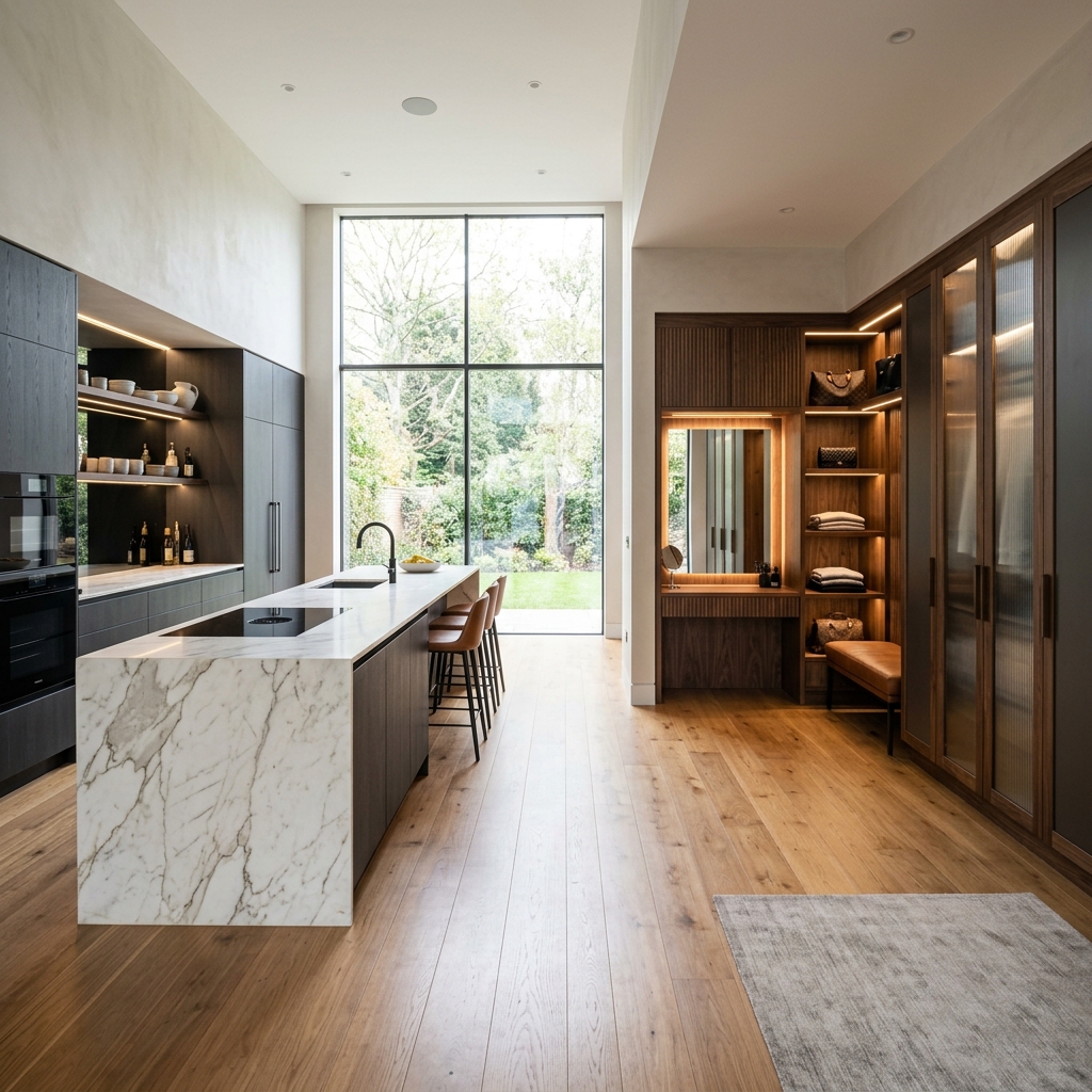 Kitchen & Wardrobe